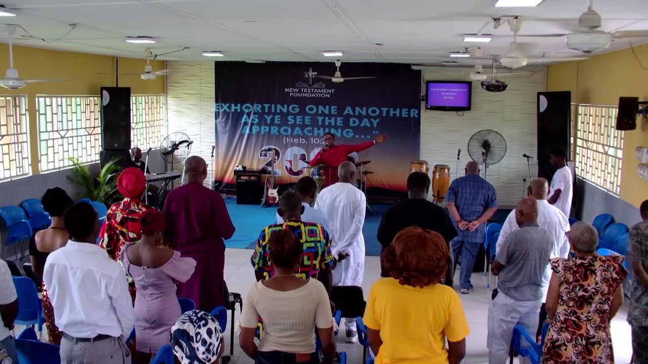 New Testament Foundation congregation gathered for worship in Trans-Amadi, Port Harcourt.